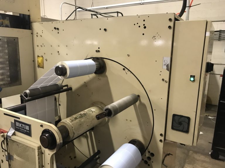 KTI Turret Rewinder #1584 - gb Flexo