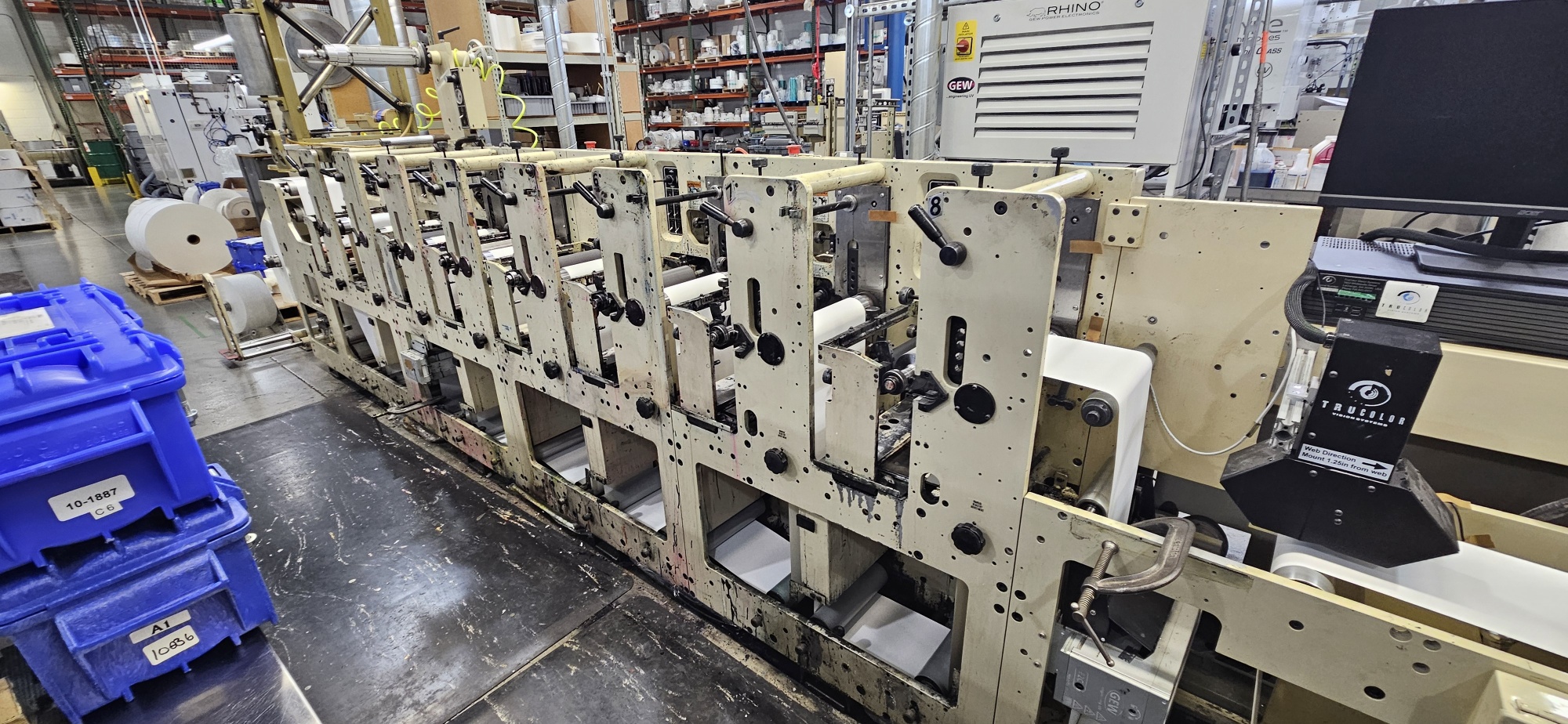 Mark Andy 2200 10" 6 Color #2363 - Image 2